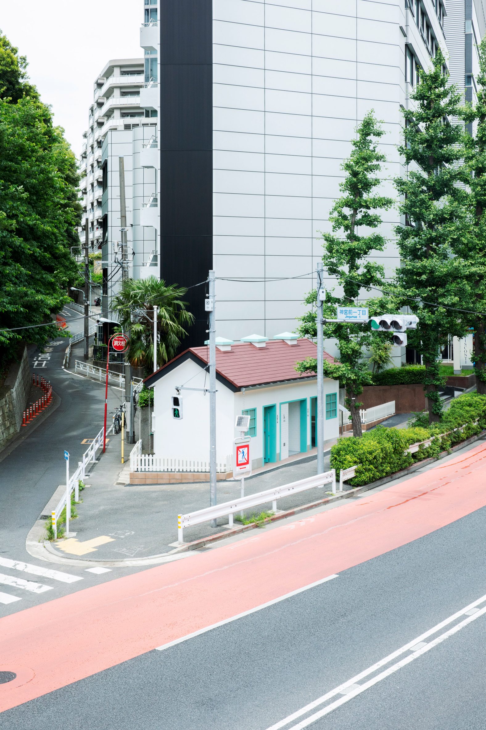 Nigo creates friendly house-shaped public toilet in Tokyo