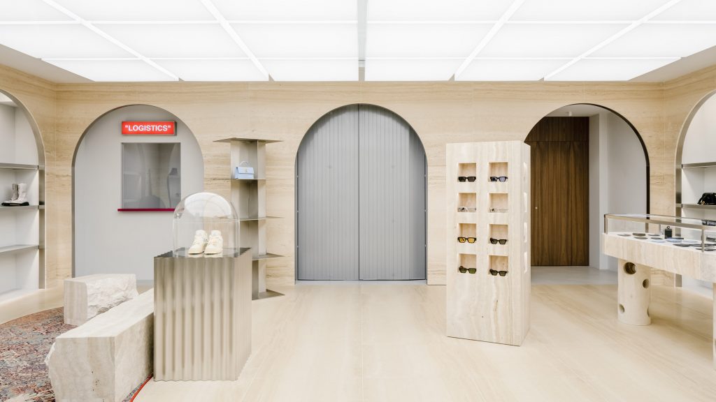 Miami Off-White™ flexible flagship store – designed with AMO