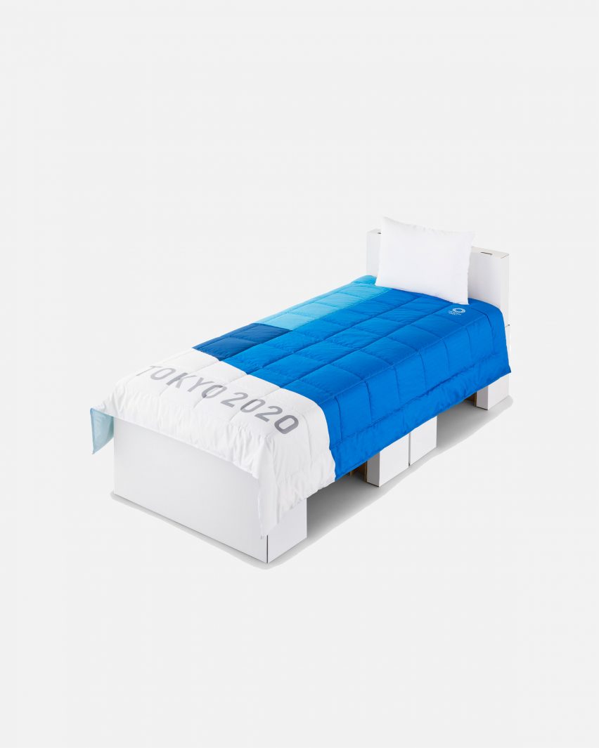 An Airweave bed and mattress