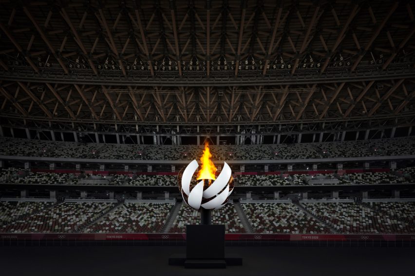 Nendo's Olympic cauldron