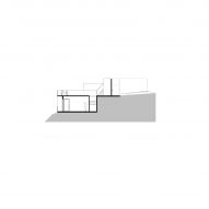 Section drawing of the home