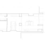 The floor plan of Rushmore House by Yellow Cloud Studio