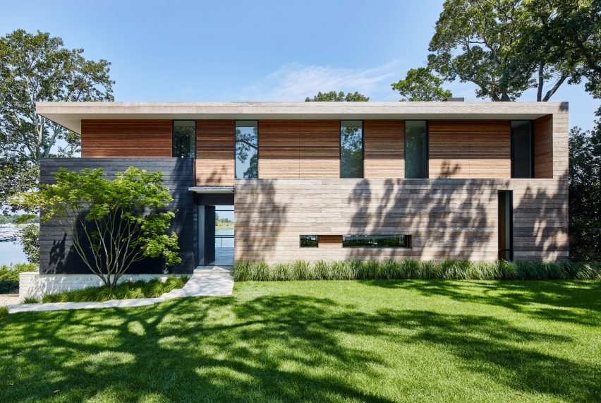 Exterior of Sag Harbor 2 by KOS+A in the Hamptons