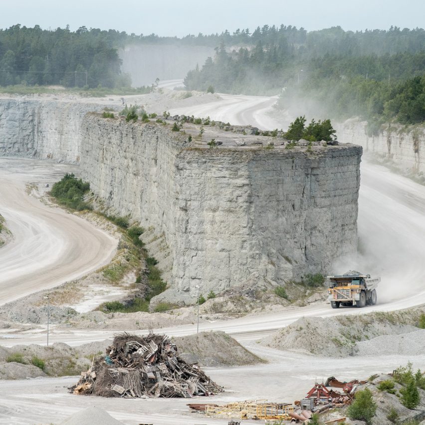 Slite cement plant in Gotland, Sweden