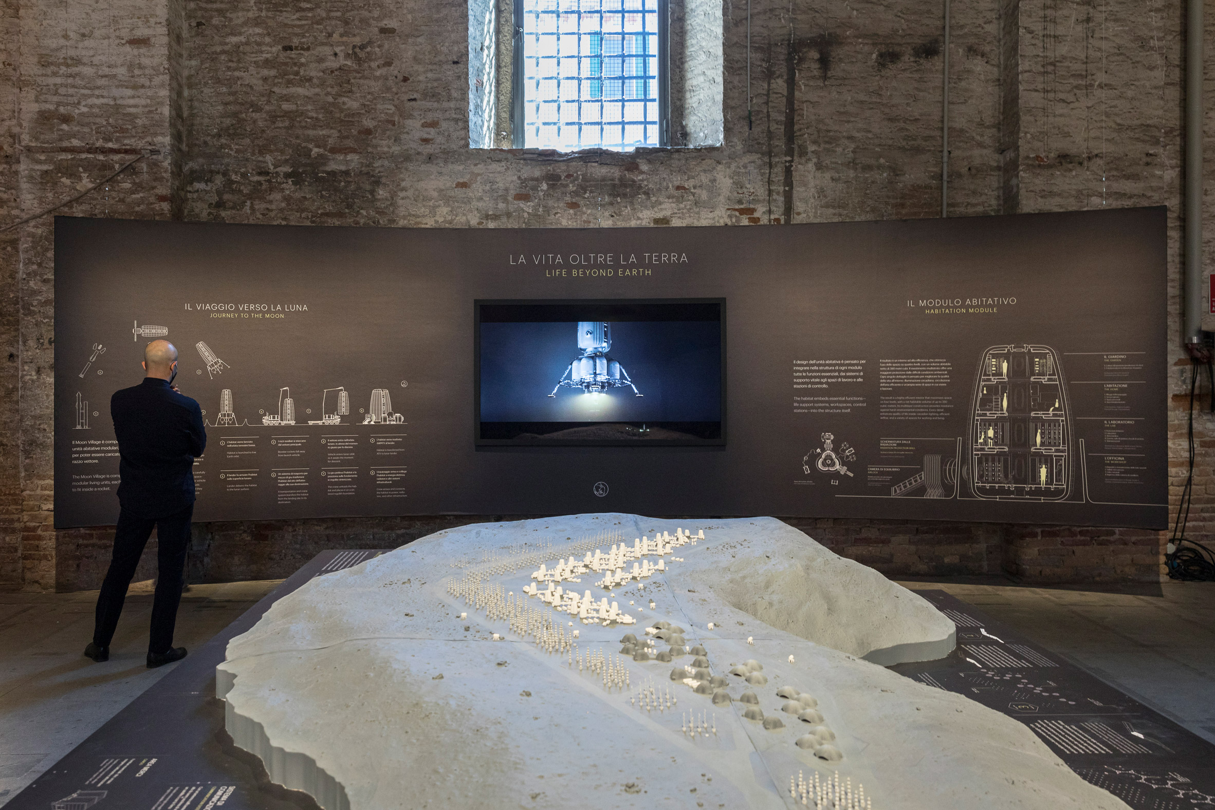 Moon Village is on show at the Venice Architecture Biennale