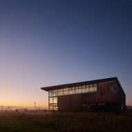 Moss designs home for microbrewery by customising a prefab rural barn