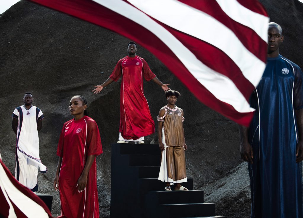 Telfar designs unisex uniforms for Liberian Olympic team. —