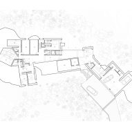 Ground floor plan, The Rock house in Whistler by Gort Scott