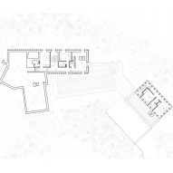 Second floor plan, The Rock house in Whistler by Gort Scott