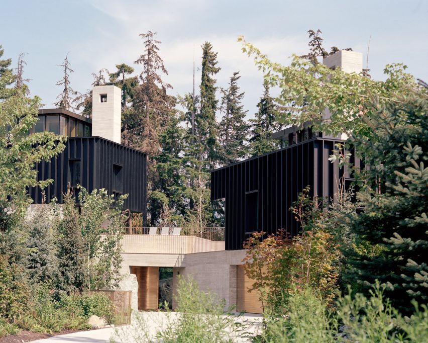 Exterior, The Rock house in Whistler by Gort Scott