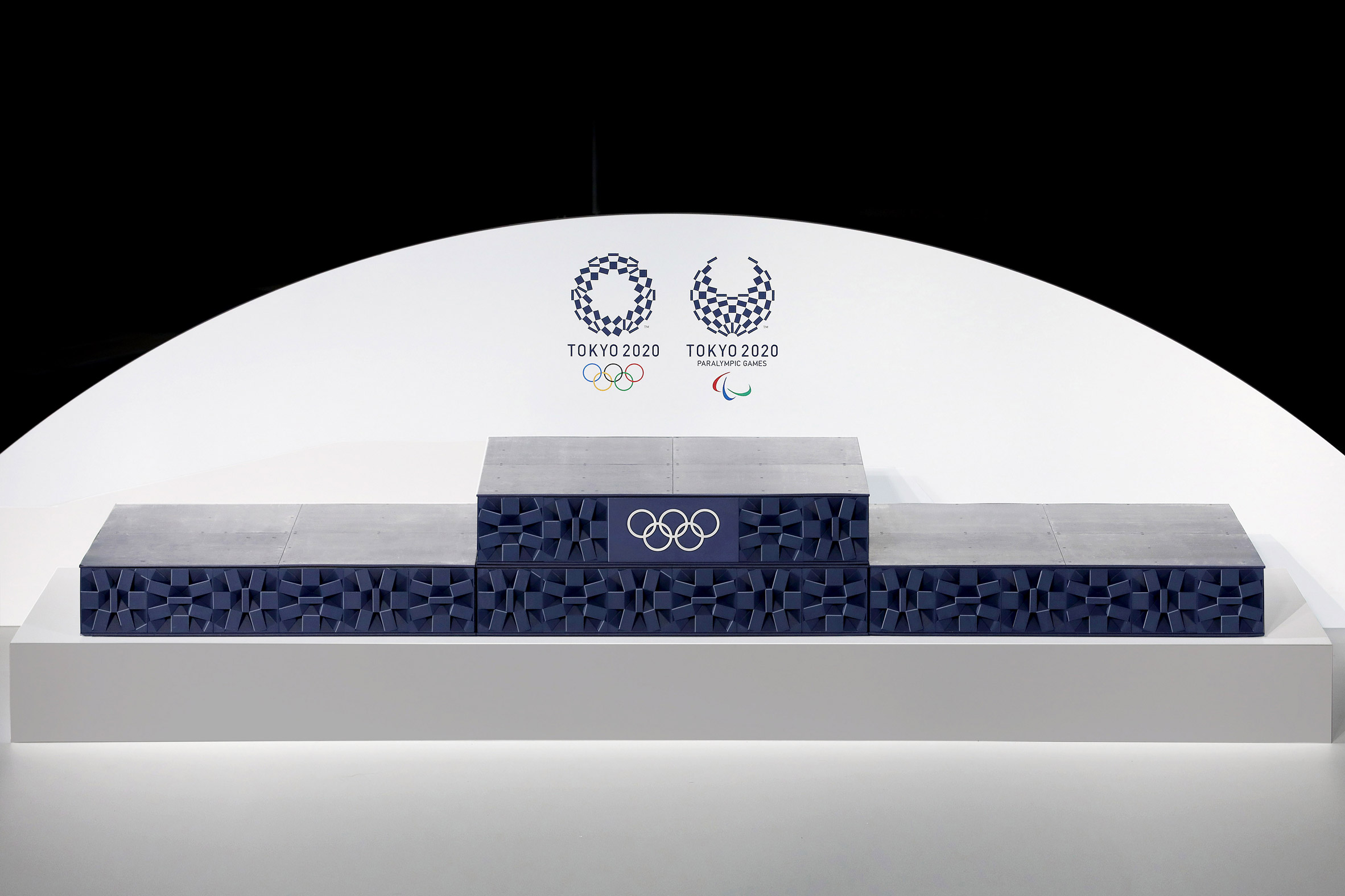 Tokyo 2020 Olympic podium