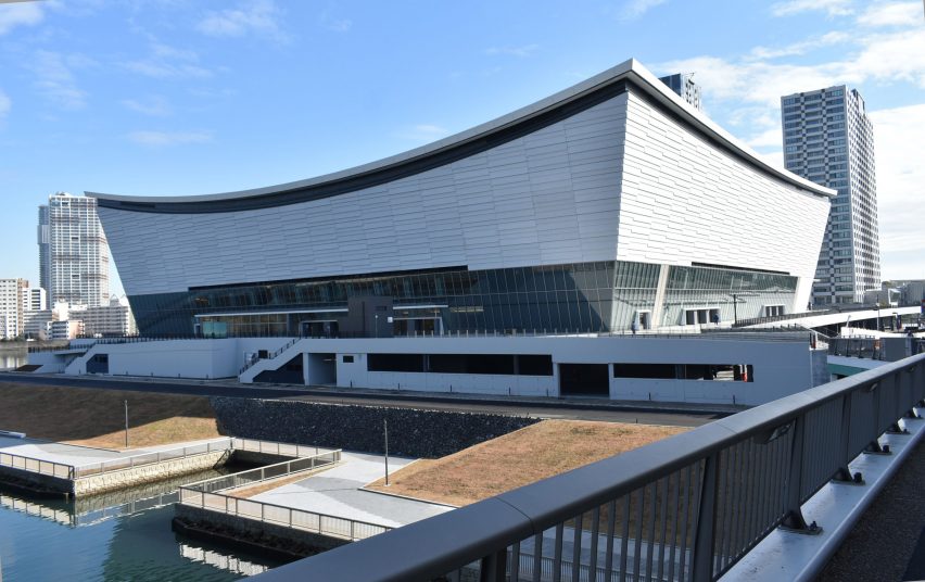 Ariake Arena oleh Kume Sekkei