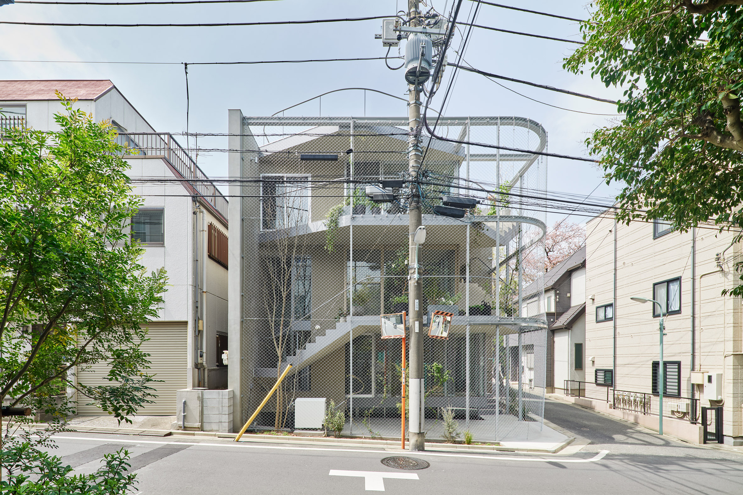 A corner house in Tokyo