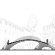 Section drawing of the bridge