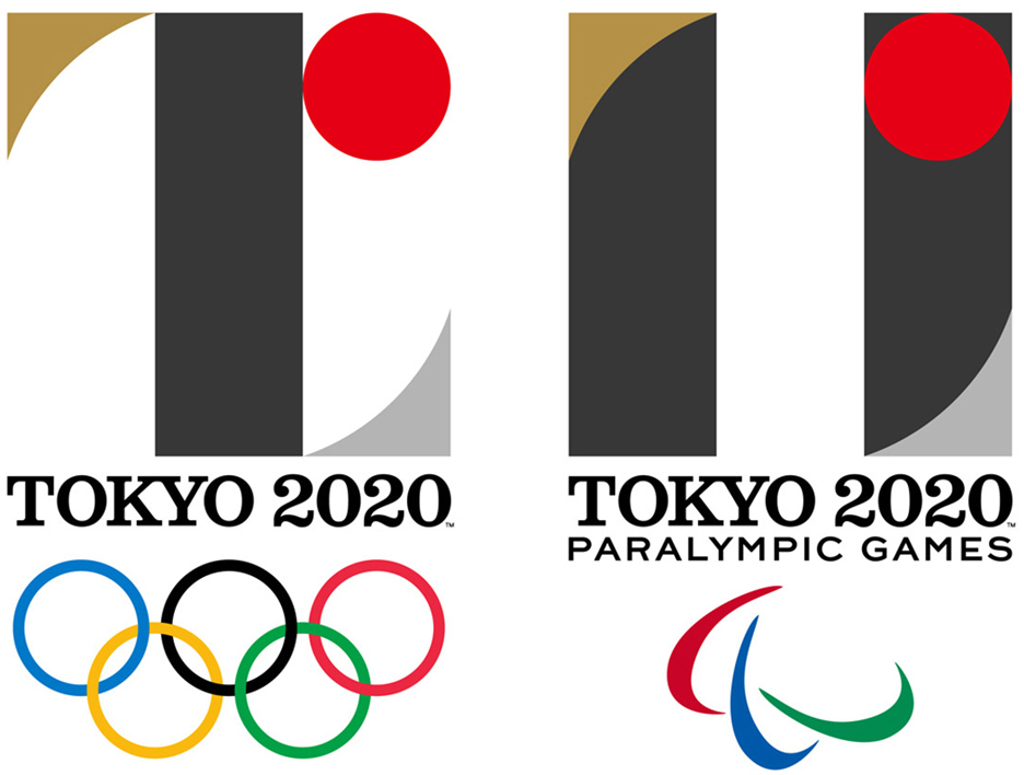 Tokyo 2020 Olympic logo by Kenjiro Sano