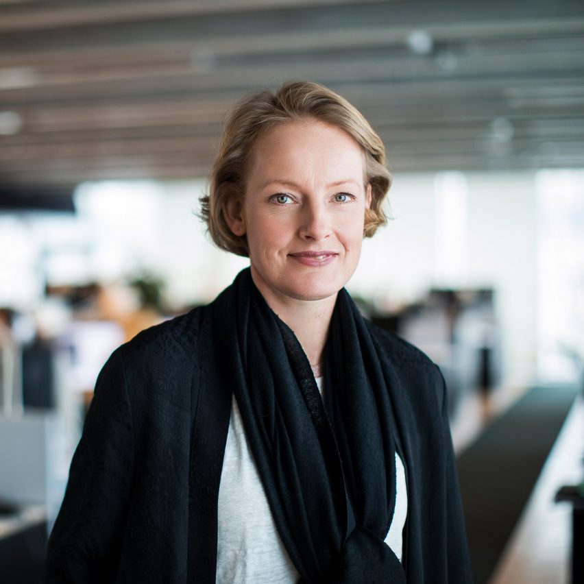 Portrait of Alexandra Hagen, CEO of White Arkitekter