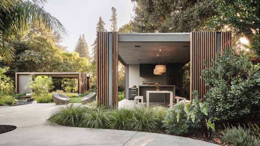 Atherton pavilions by Feldman Architecture in California