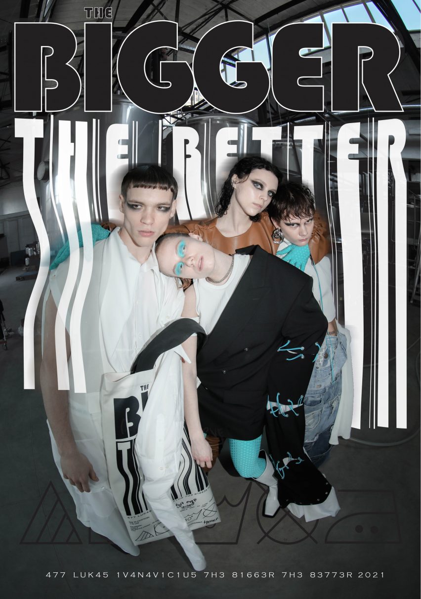 The Bigger The Better fashion collection by Lukas Ivanavičius