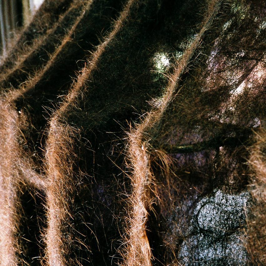 Hair felt created as part of Follicle, a project by Pareid at Bangkok Design Week