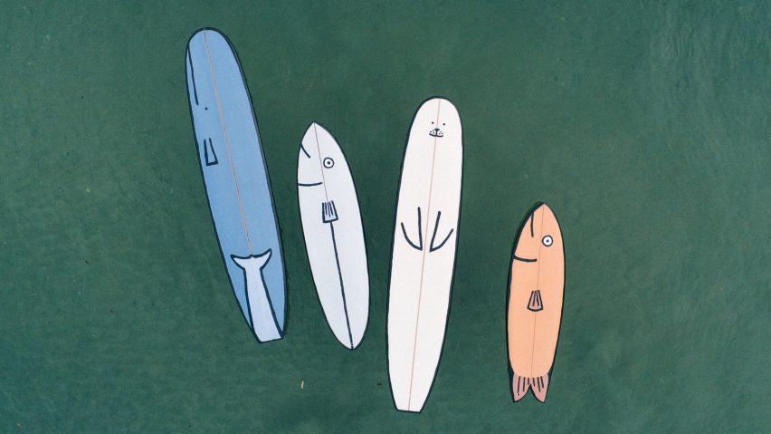 Surfboards by Jean Jullien