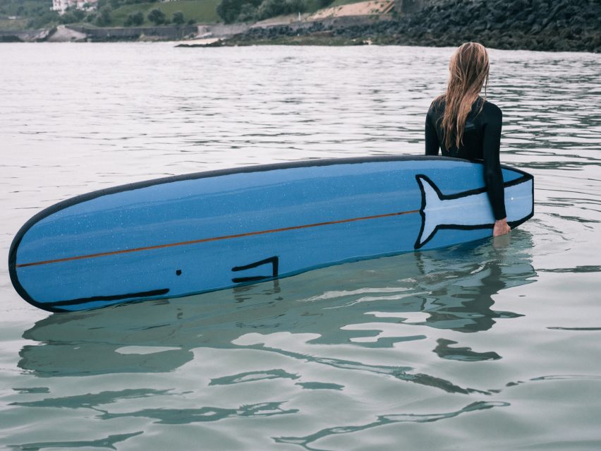 The project was completed in collaboration with Fernand Surfboards