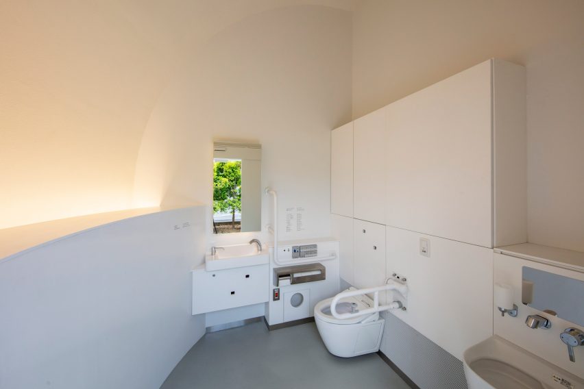 White public toilet in Tokyo