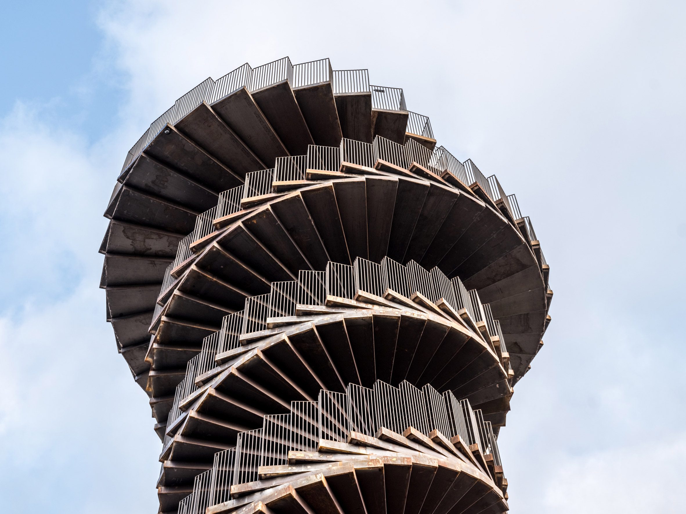 New photos show BIG's twisting Marsk Tower in Denmark