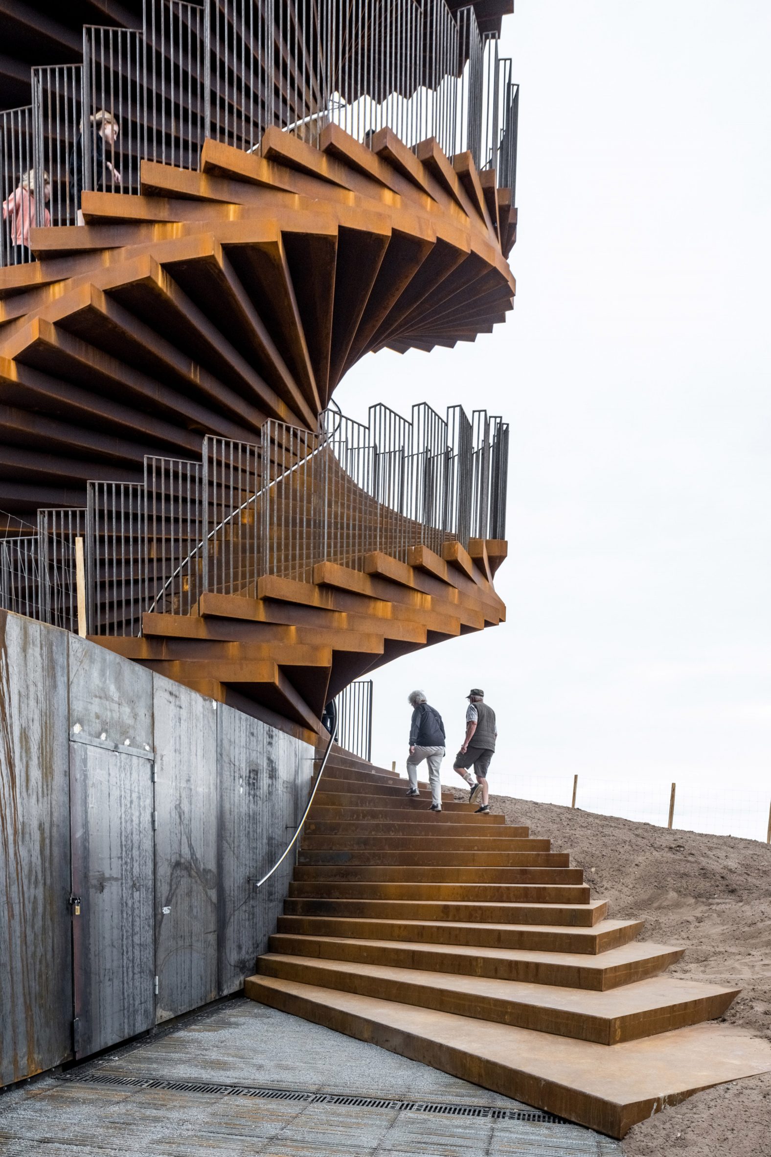 New photos show BIG's twisting Marsk Tower in Denmark