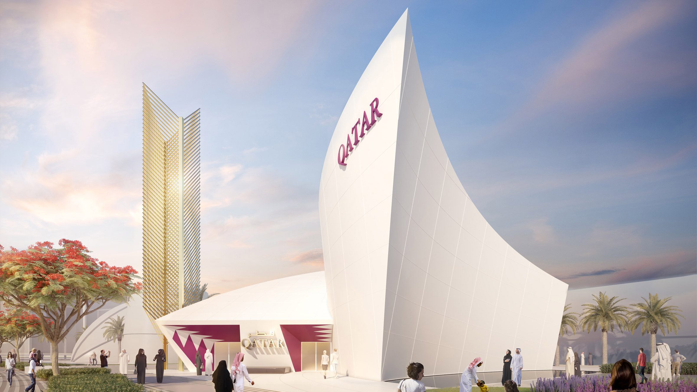 Santiago Calatrava unveils Qatar Pavilion design for Expo 2020 Dubai