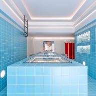 Saint of Athens jewellery store designed to resemble 1960s swimming pool