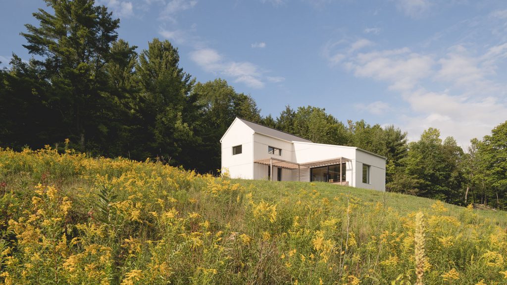 L’Abri and Construction Rocket complete Saltbox Passive Residence