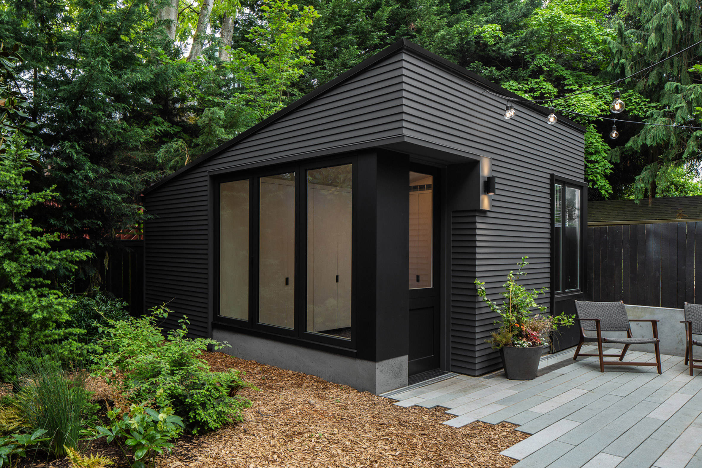 Best Practice Transforms Storage Shed Into Backyard Studio In Seattle 