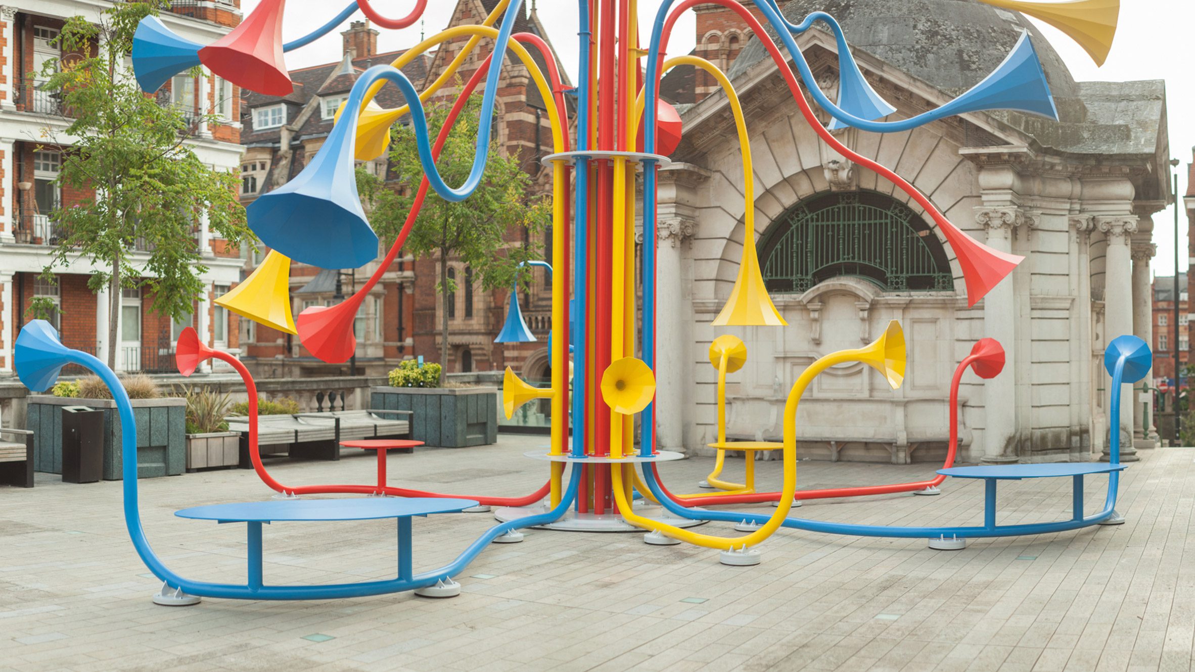 Sonic Bloom by Yuri Suzuki connects people with the sounds of London