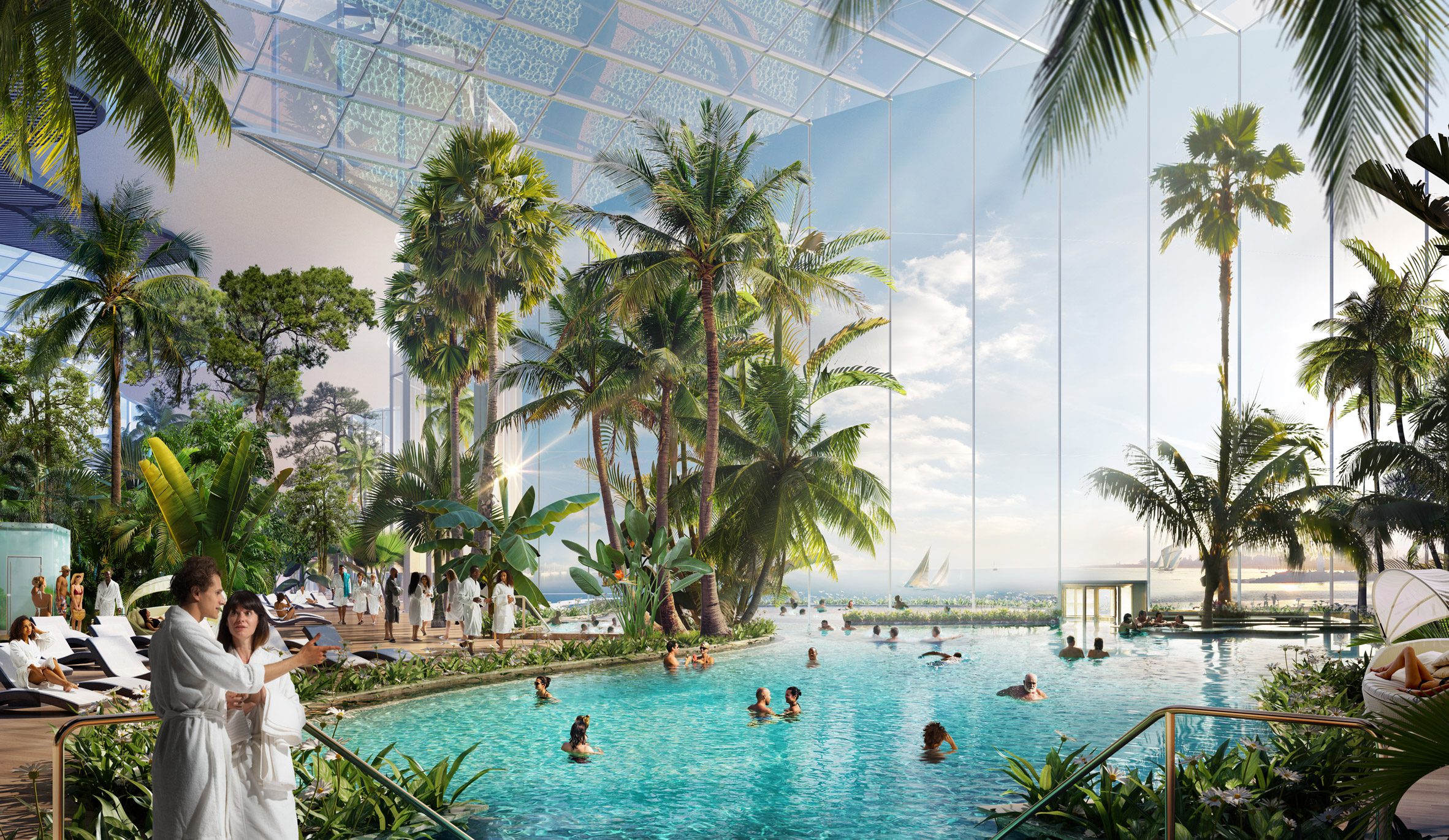 Toronto's Ontario Place is being turned into a water and wellness destination