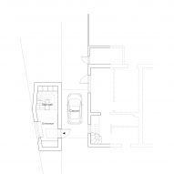 First floor plan of Tower Bridge house extension by Resell+Nicca