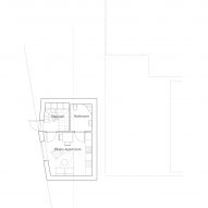 Ground floor plan of Tower Bridge house extension by Resell+Nicca