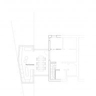 Third floor plan of Tower Bridge house extension by Resell+Nicca