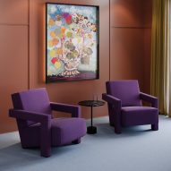 Utrecht armchair by Gerrit T Rietveld for Cassina Pro