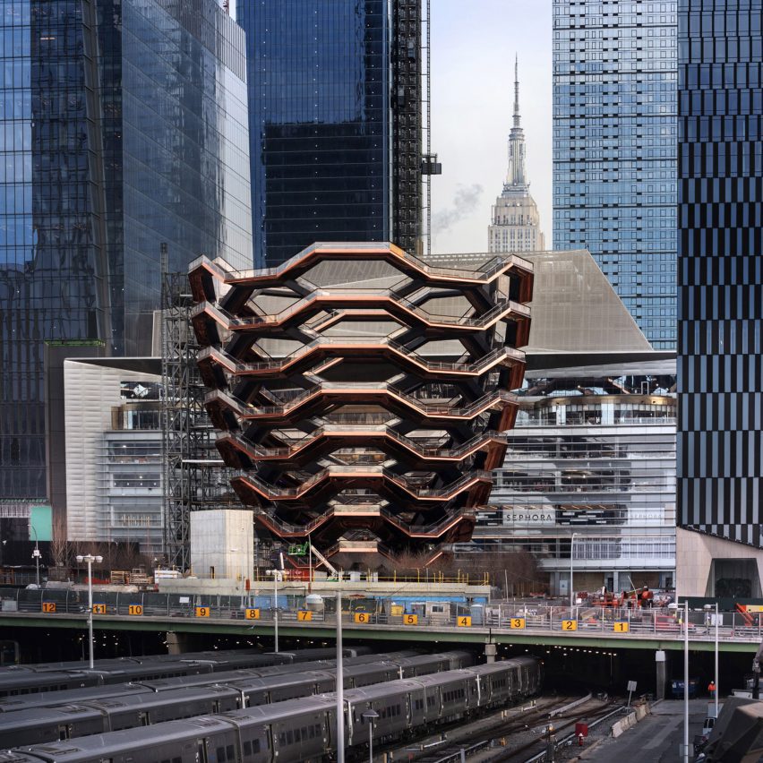 Vessel by Thomas Heatherwick in Manhattan