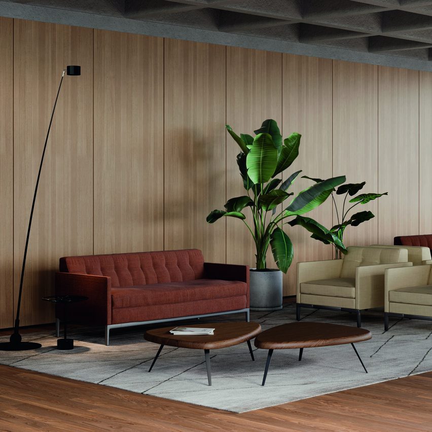 Sofa Volage EX-S Slim oleh Philippe Starck untuk Cassina