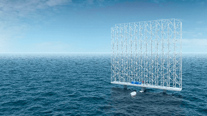 Wind Catching Systems designs giant floating wind farm with 117 turbines