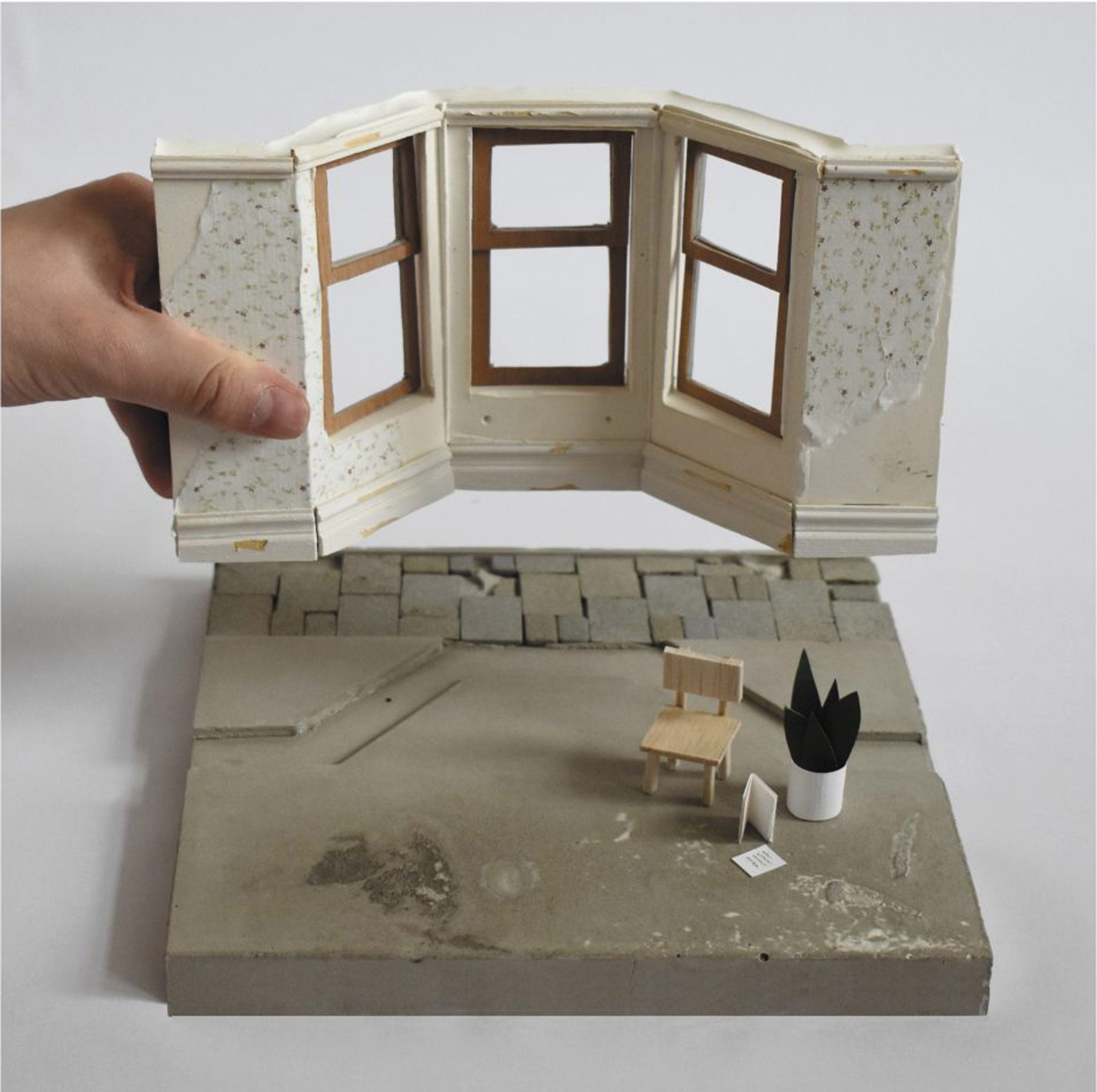 An architectural model exploring craft