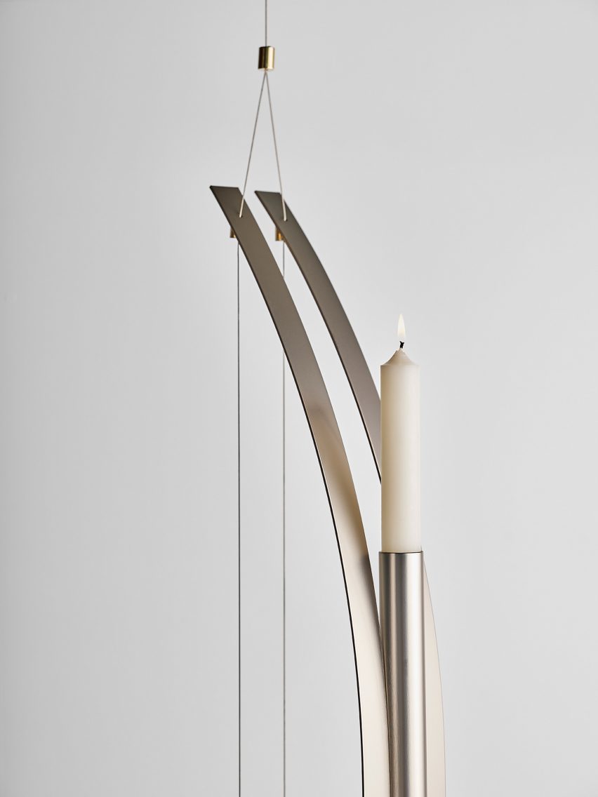 Federica Biasi candleholder for A Flame for Research