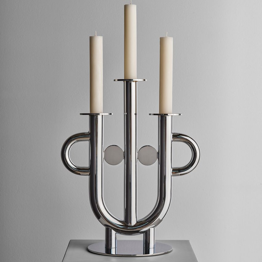 Jaime Hayon face-shaped candelabra
