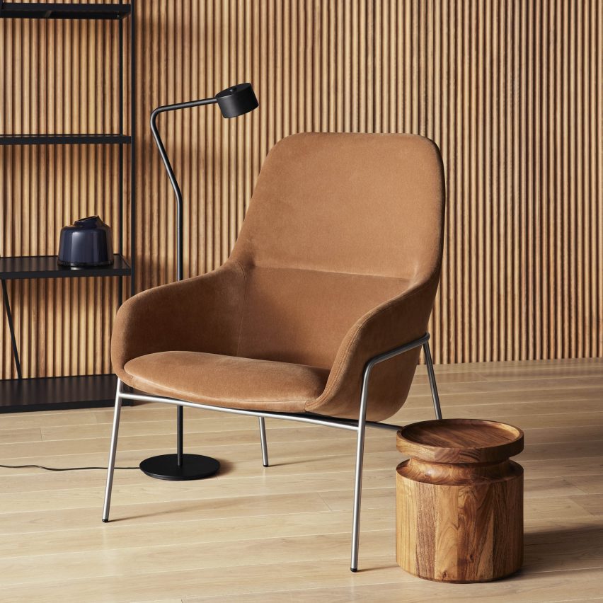 Acre lounge chair by Blu Dot