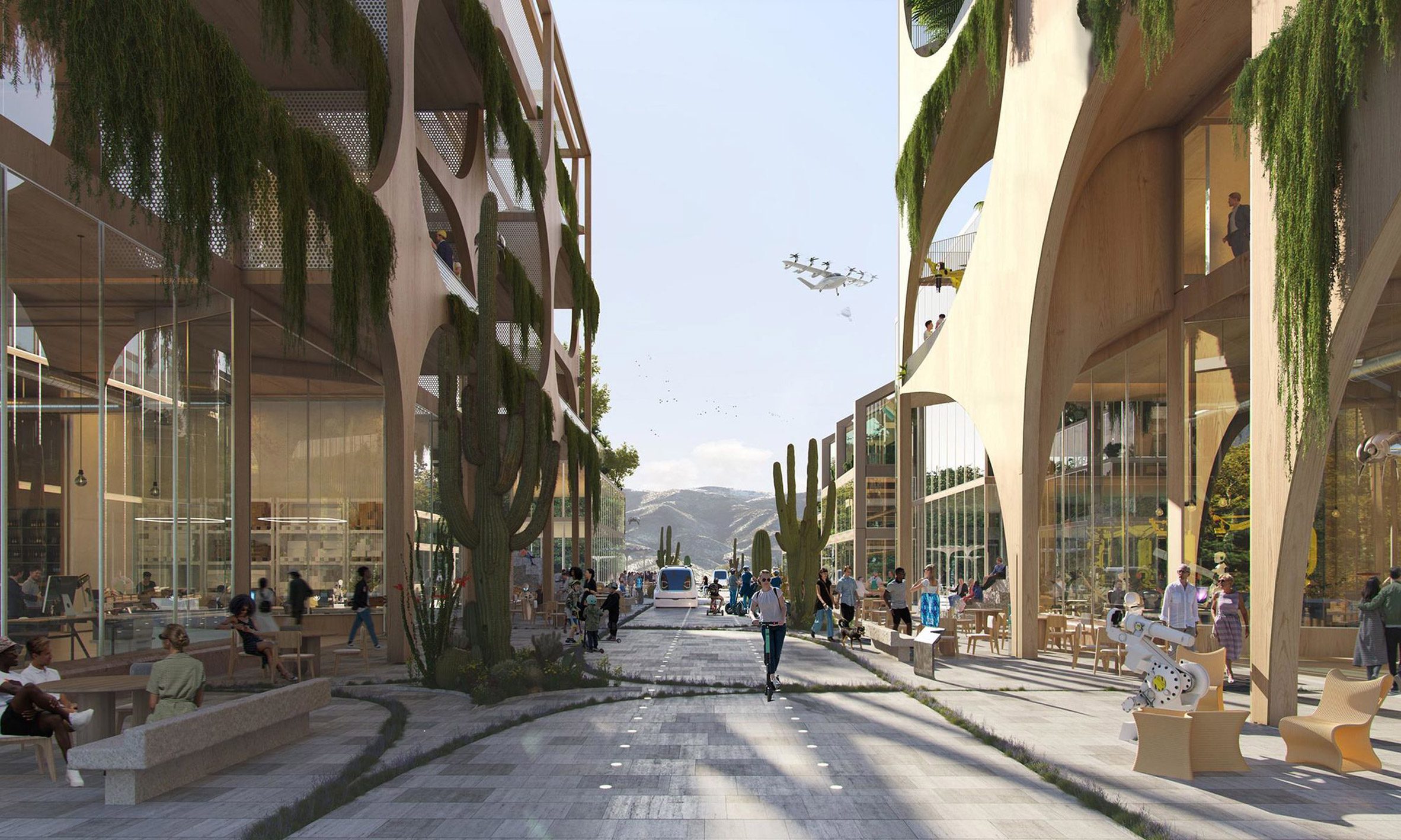 City in US desert designed by Bjarke Ingels