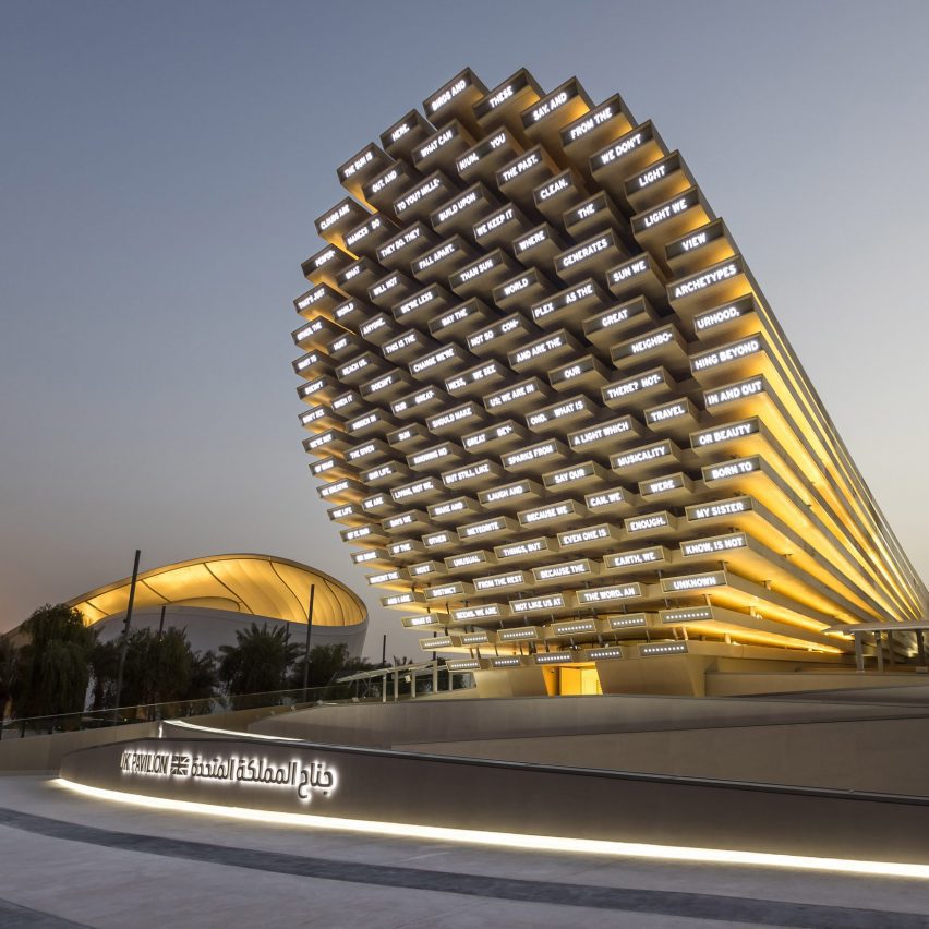 UK Pavilion at Dubai Expo 2020 by Es Devlin