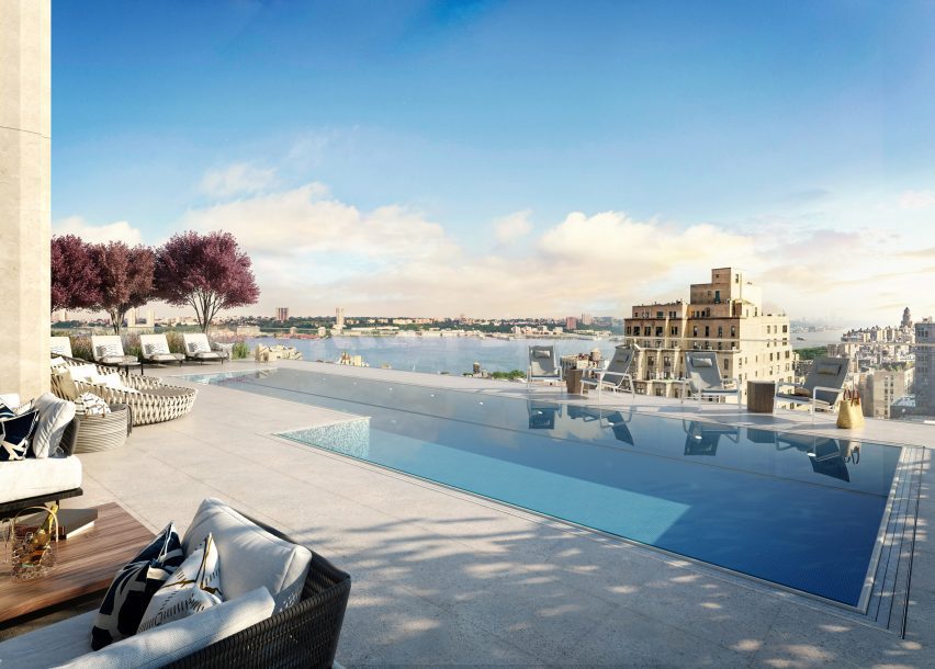 ODA will add a rooftop pool to the project