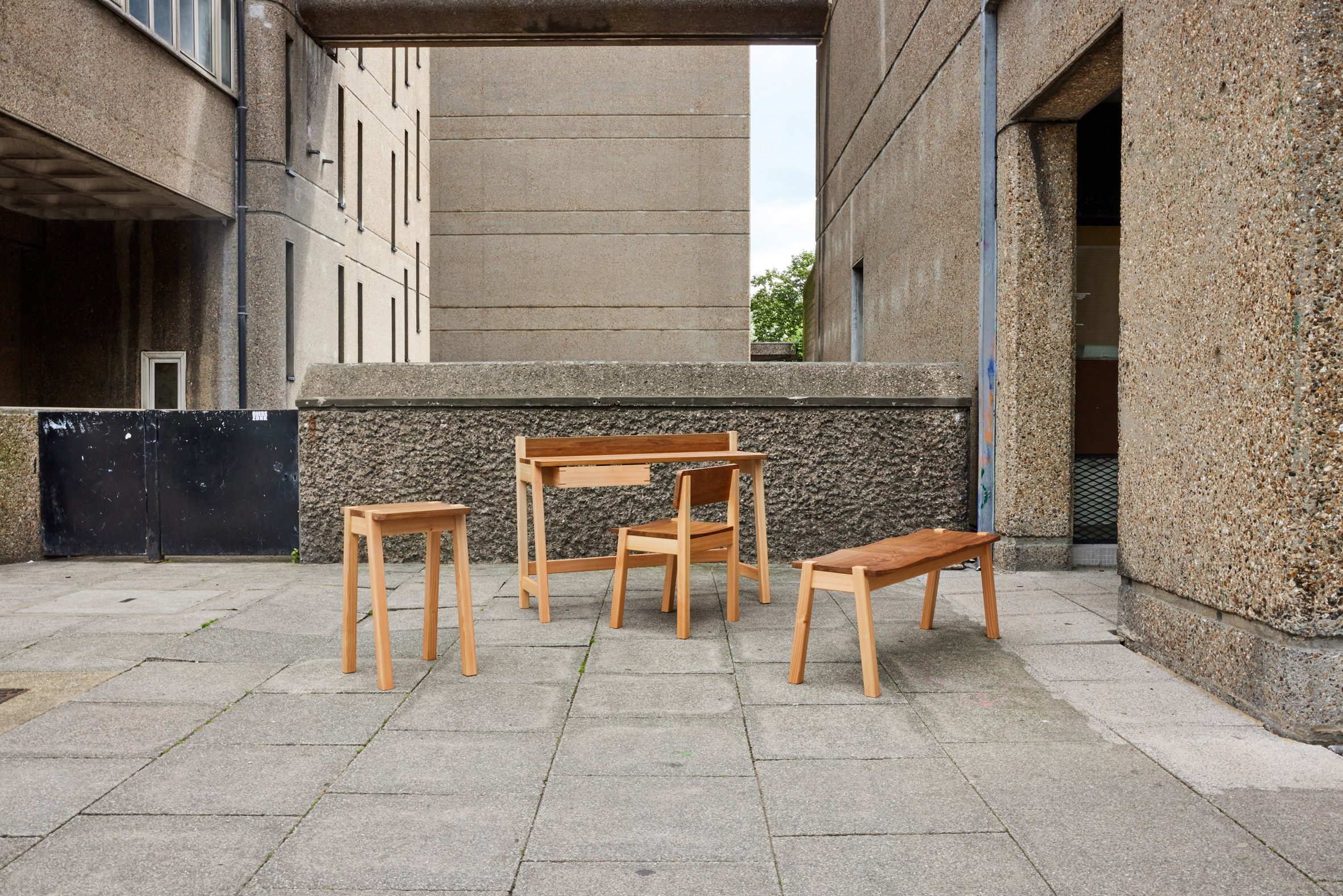Ayrton Collection by Goldfinger photographed at Trellick Tower