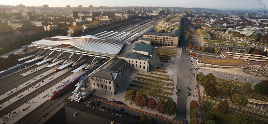 Vilnius railway station renovation